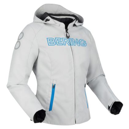 Blouson Bering LADY WARWICK - Gris / Bleu
