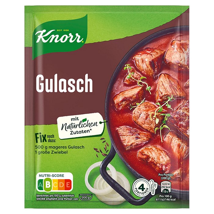 KNORR Fix 49 g, Gulasch