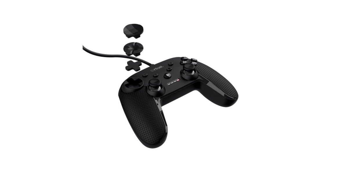 TrustGXT 541 Muta Pc-gamecontroller  (Zwart, Nintendo Switch, PC, Tablet, Laptop, Smartphone)