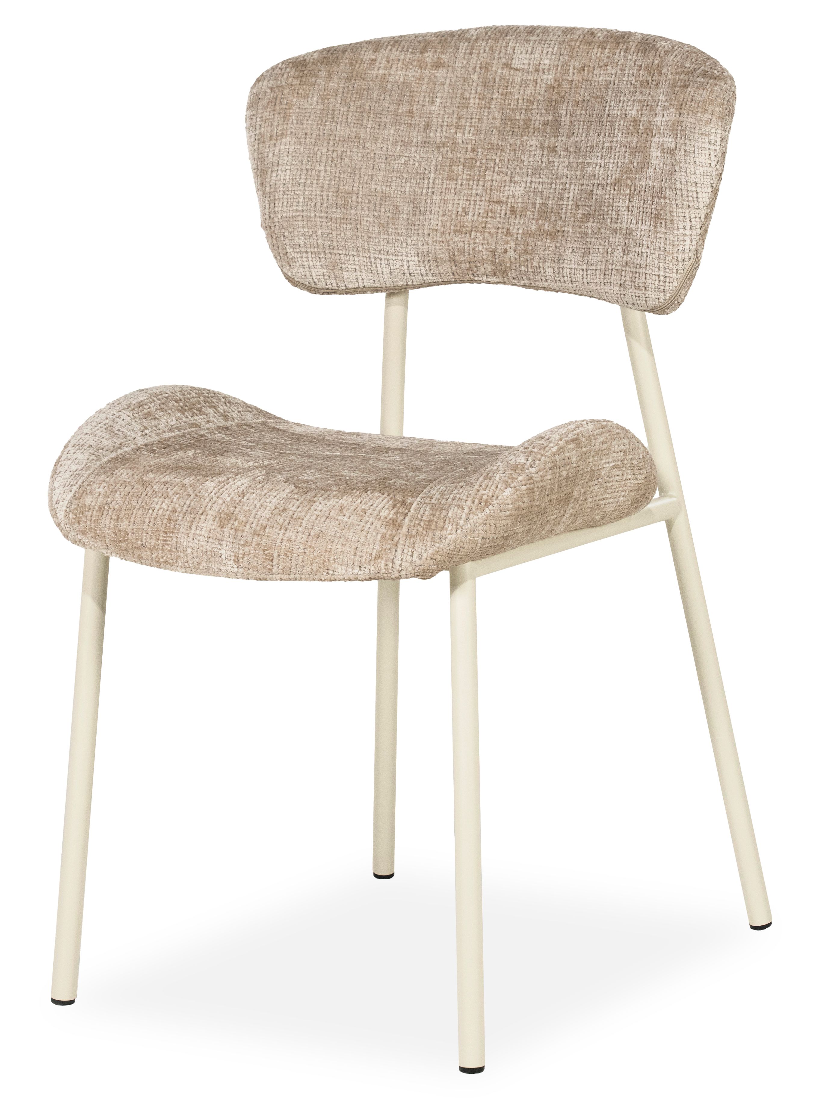 Eetstoel Taupe 250193 Dare B60 x D51 x H87 cm