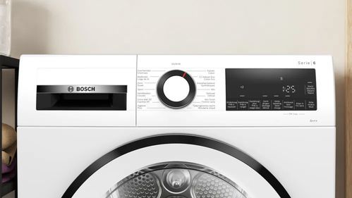 Bosch Warmtepomp Droogkast Serie 6 - A+++ - Wit - 8 Kg