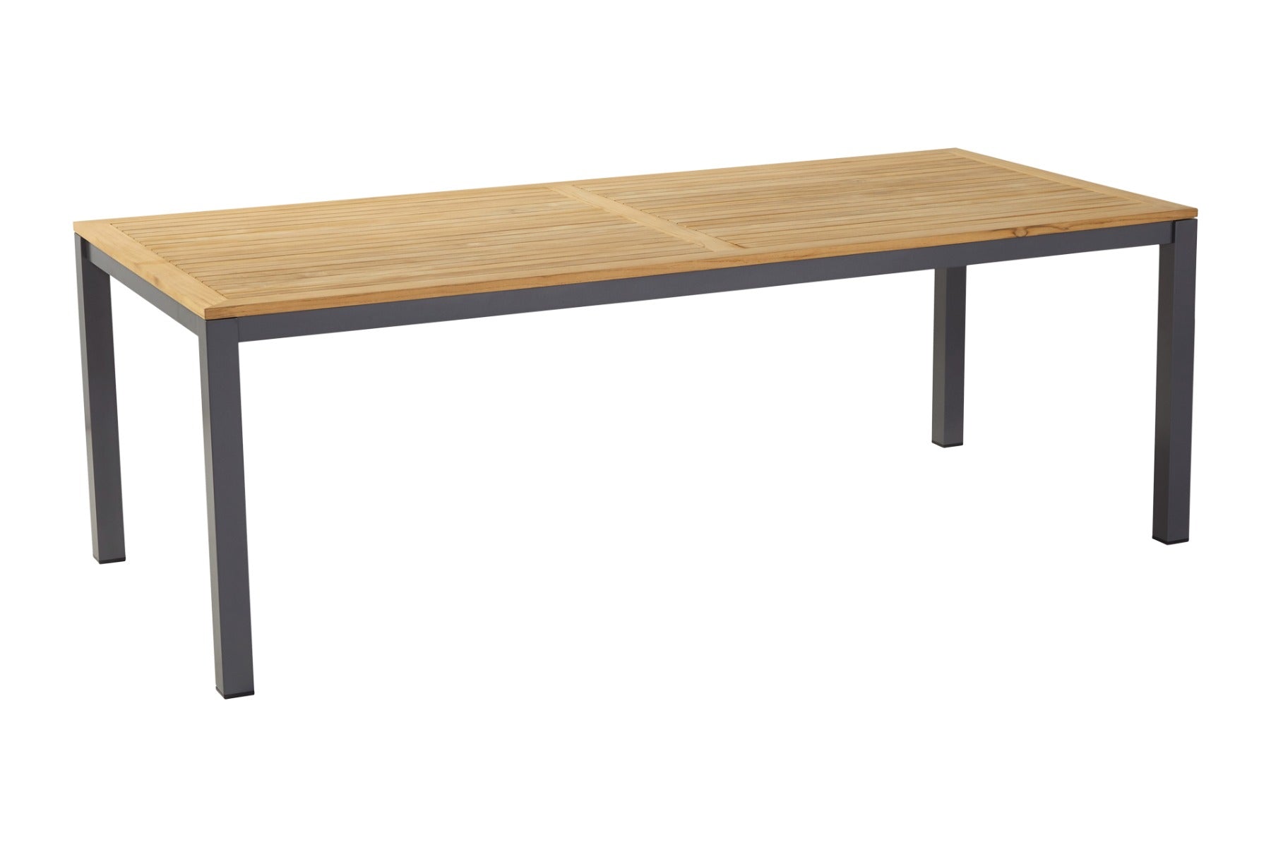 Hartman Sonata tuintafel teak â antraciet 220 x 100 cm.