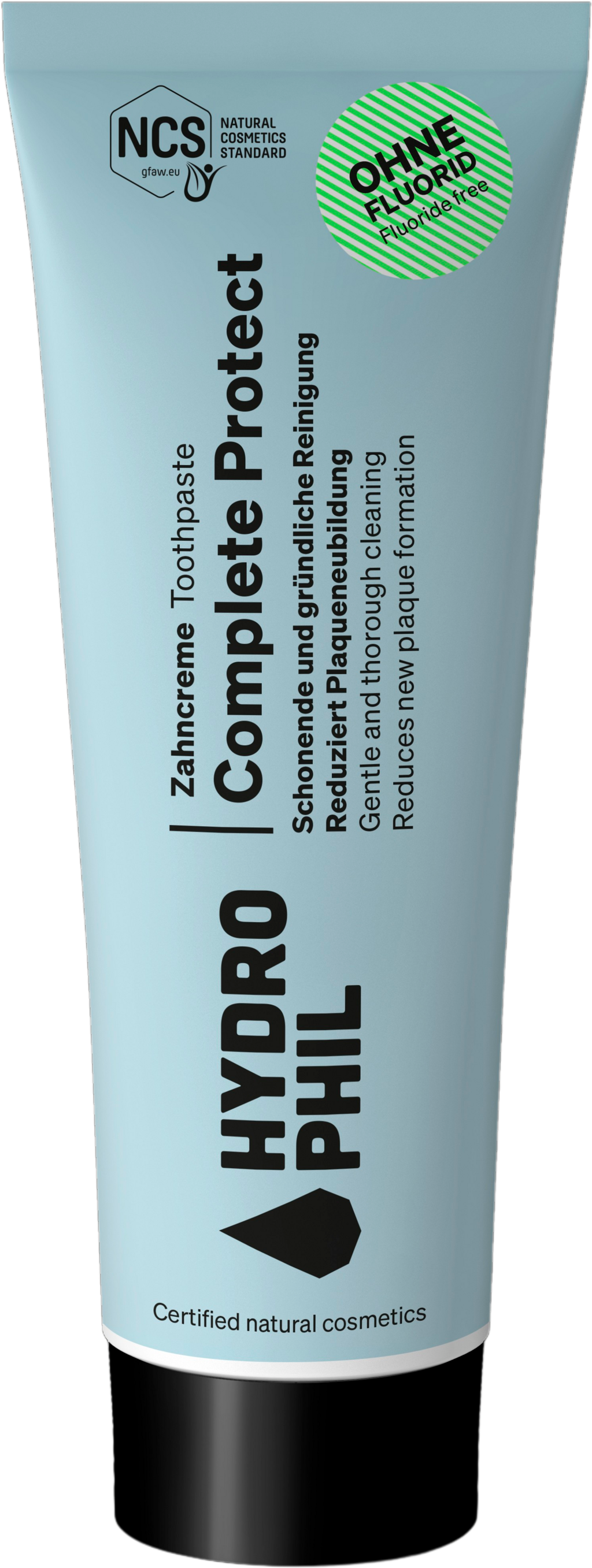 Hydrophil  Zahncreme Complete Protect ohne Fluorid, 75 ml