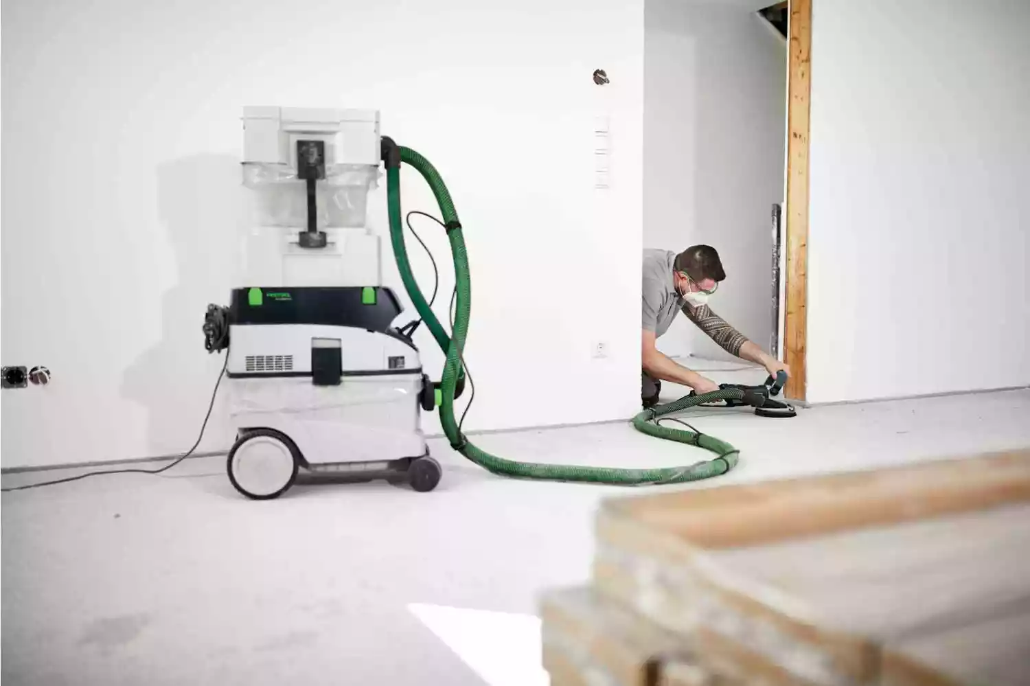 Festool CTM 36 E AC-RENOFIX Bouwstofzuiger - Nat/Droog - 1200W - 36L