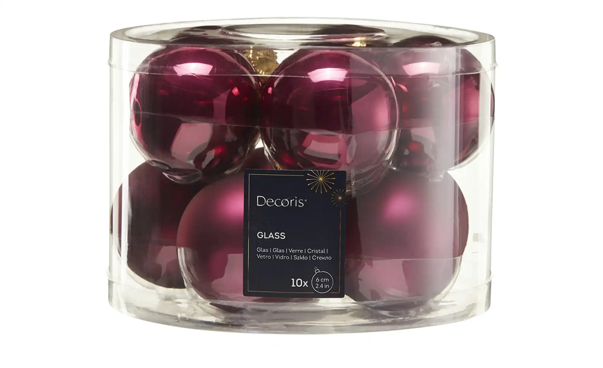 Weihnachtskugel, 6er Set