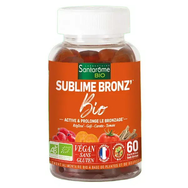 Santarome Bio - Sublime Bronz' - Sublime, prolonga o seu bronzeado - 60 gomas