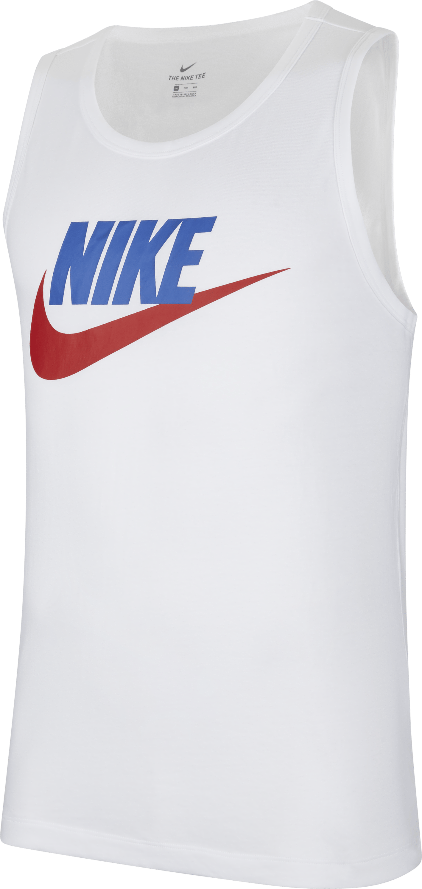 Nike Icon Futura Tanktop Weiss Blau Rot F103