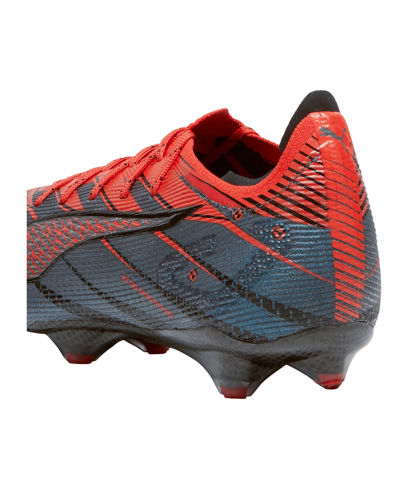 PUMA ULTRA 5 Carbon Speed FG Schwarz Weiss F01