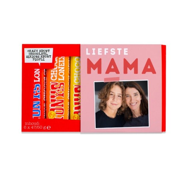 Tony’s Chocolonely | Proeverijtje | Mama met eigen foto | 300g