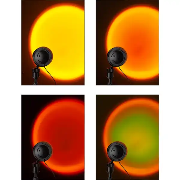 LED-Sonnenuntergang-Leuchte