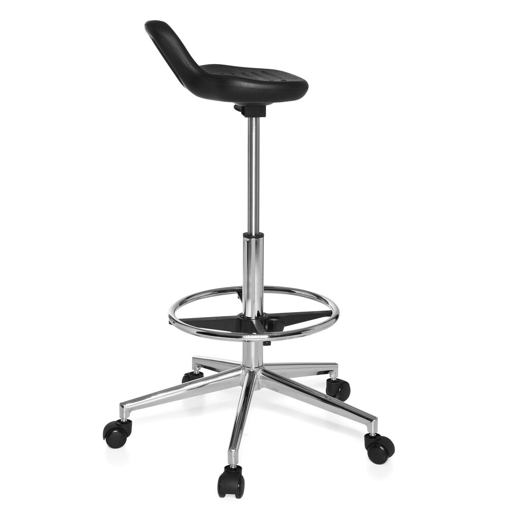 Drehhocker TOP WORK 03 Kunstleder ohne Armlehnen hjh OFFICE