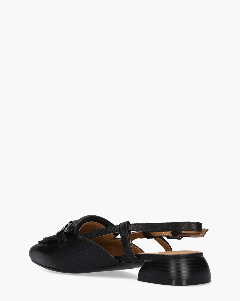 Di Lauro Walynn Zwart Dames Slingbackloafers