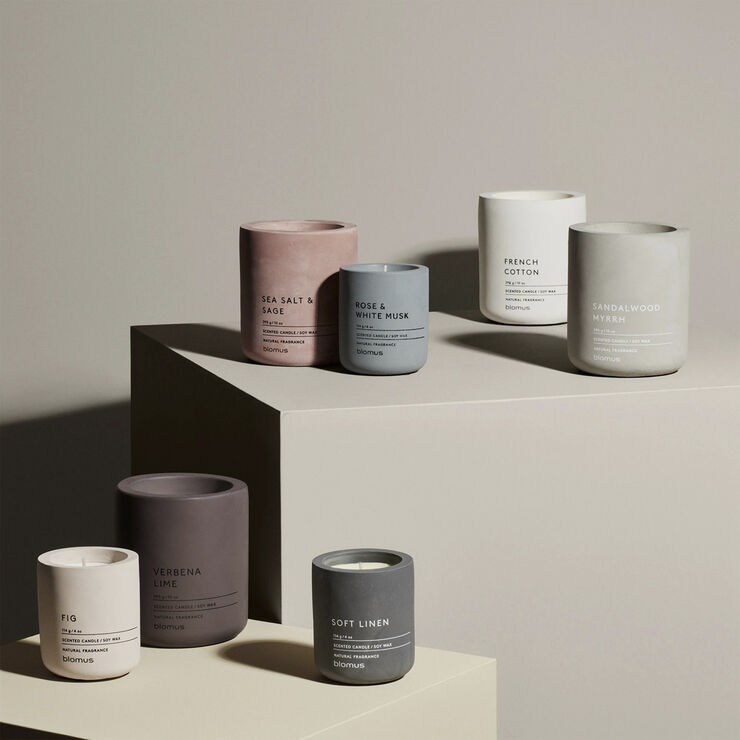Blomus Scented Candle -FRAGA- Royal Leather - Satellite