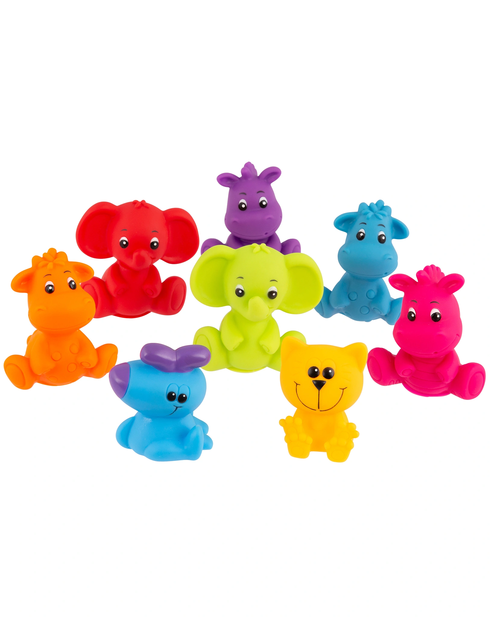 Badespielzeug-Set PLAYGRO - DSCHUNGEL FRIENDS 8-teilig