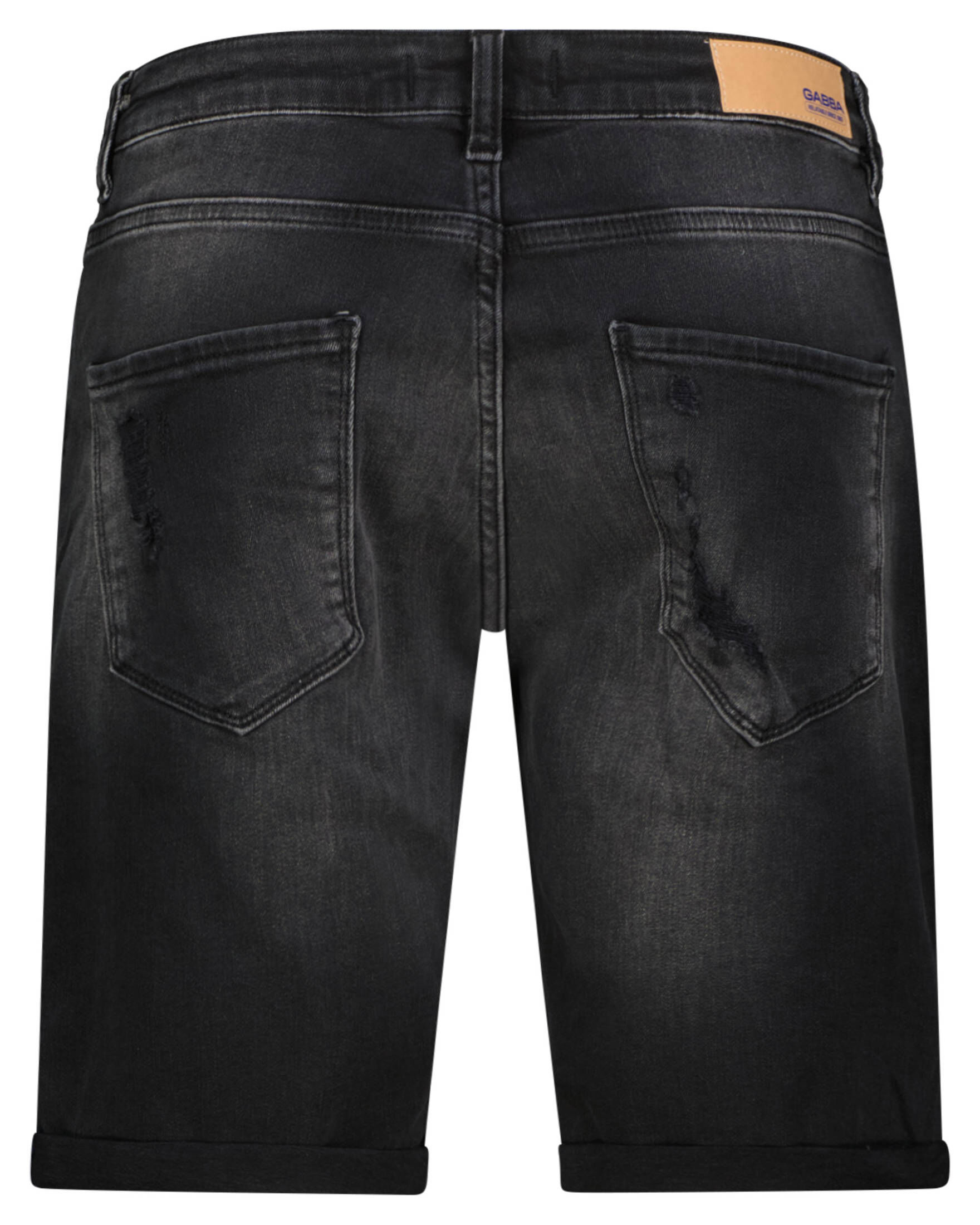 Gabba| Herren Jeansshorts HOP BLACK DESTROY SHORTS