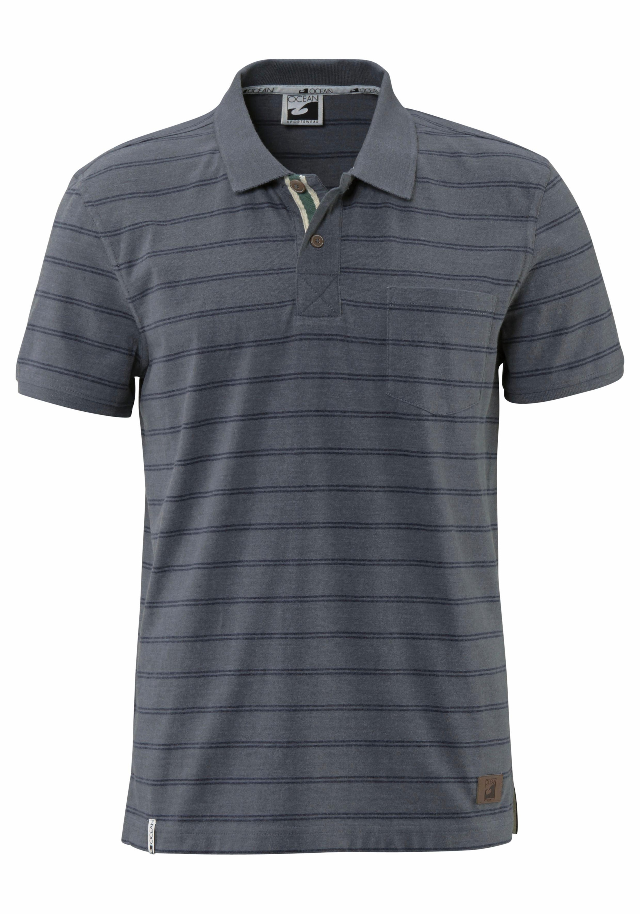 Ocean Sportswear Poloshirt , Kurzarm,  Basic-Passform,  mit klassischem Polokragen