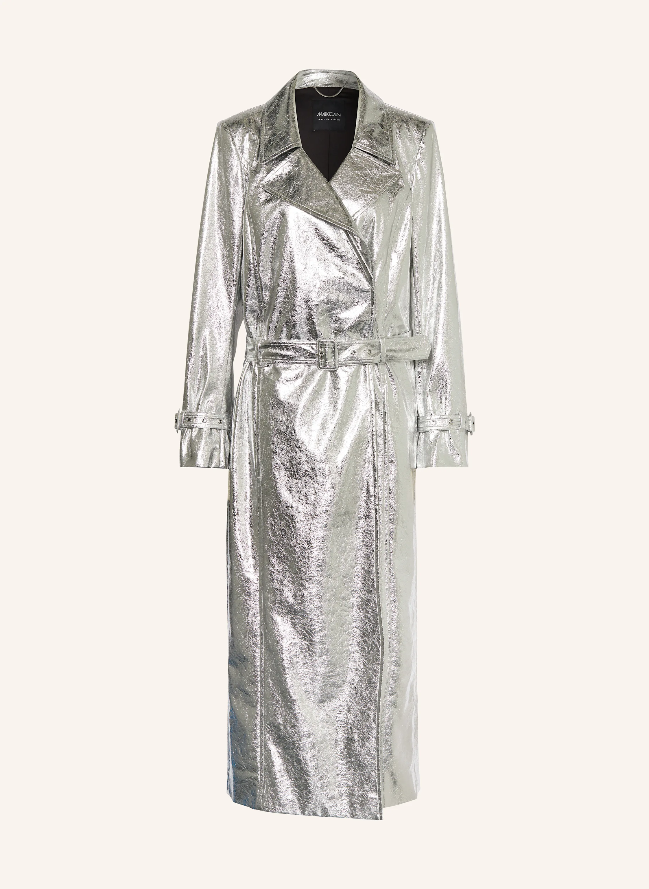 MARC CAIN Trenchcoat in Lederoptik