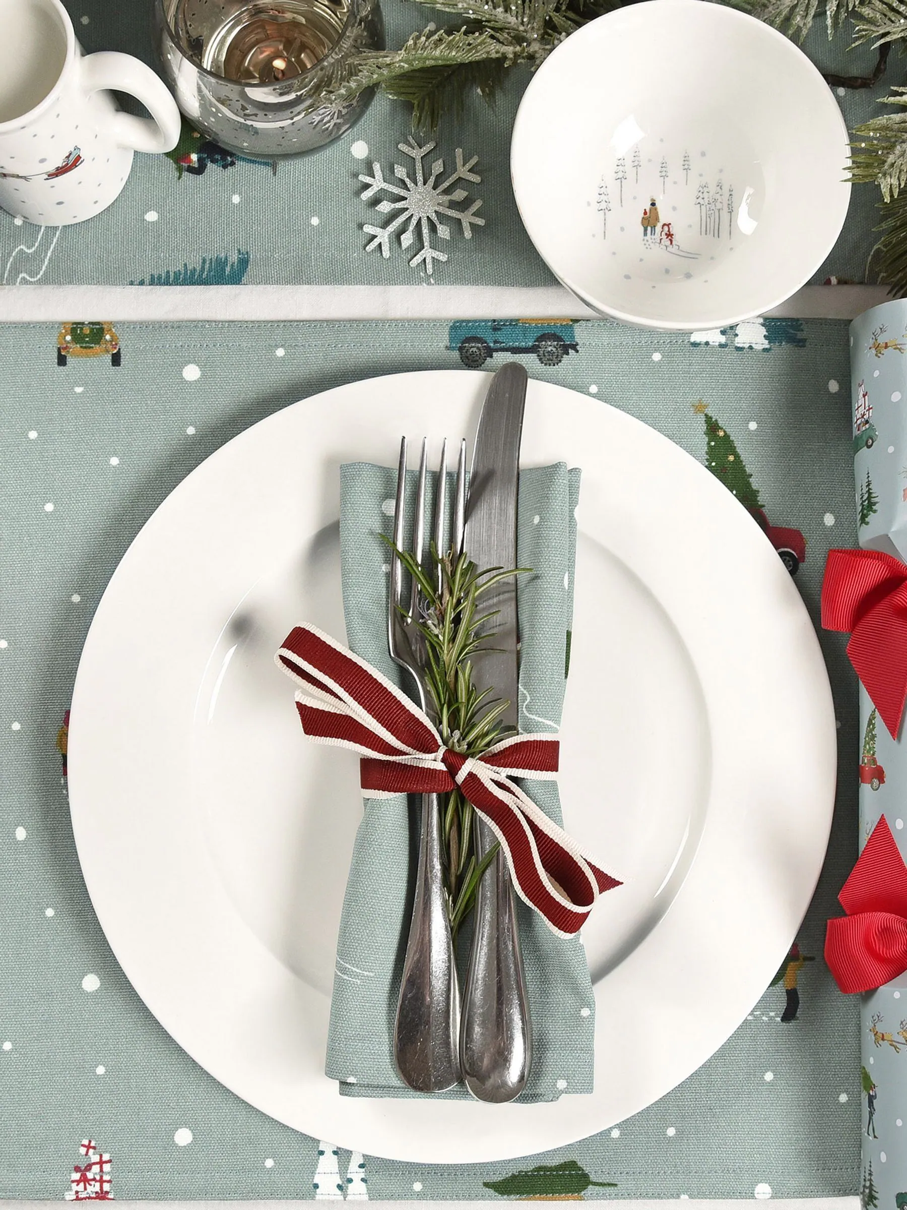 Sophie Allport Wonen voor Kerstmis Servetten Set van 4