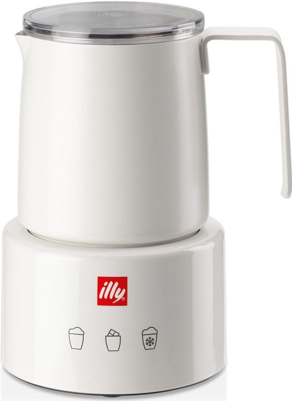 Illy - Melkopschuimer - Zwart - Kunststof - 250 ml Inhoud