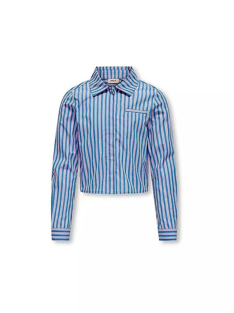 ONLY Mädchen Bluse KOGHOLLY blau