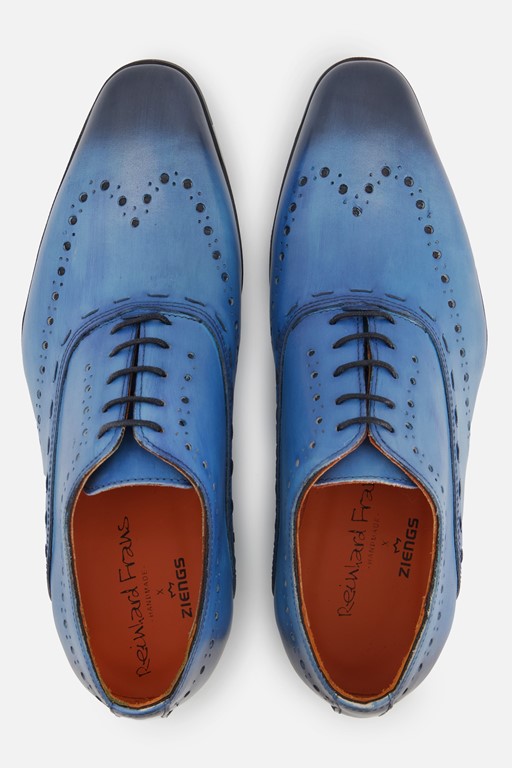 RF X Ziengs Napels Veterschoenen blauw