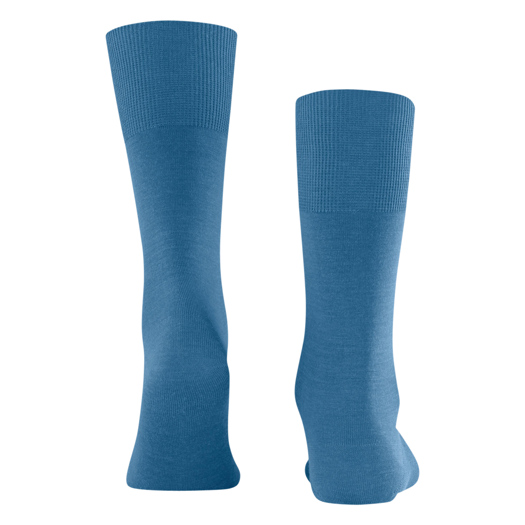 AIRPORT SO - Chaussettes montantes en laine mélangée | Bleu