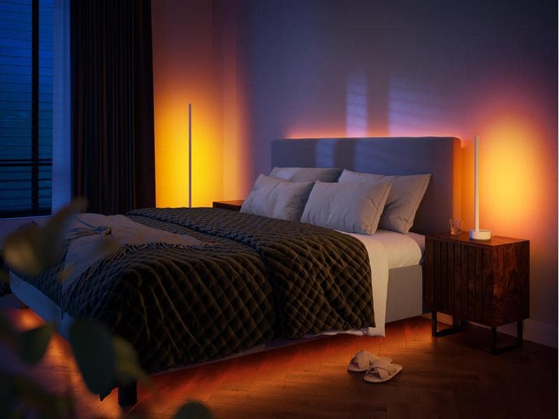 Philips Hue Tischleuchte Gradient, Signe, 12 W, Weiss Tischleuchte