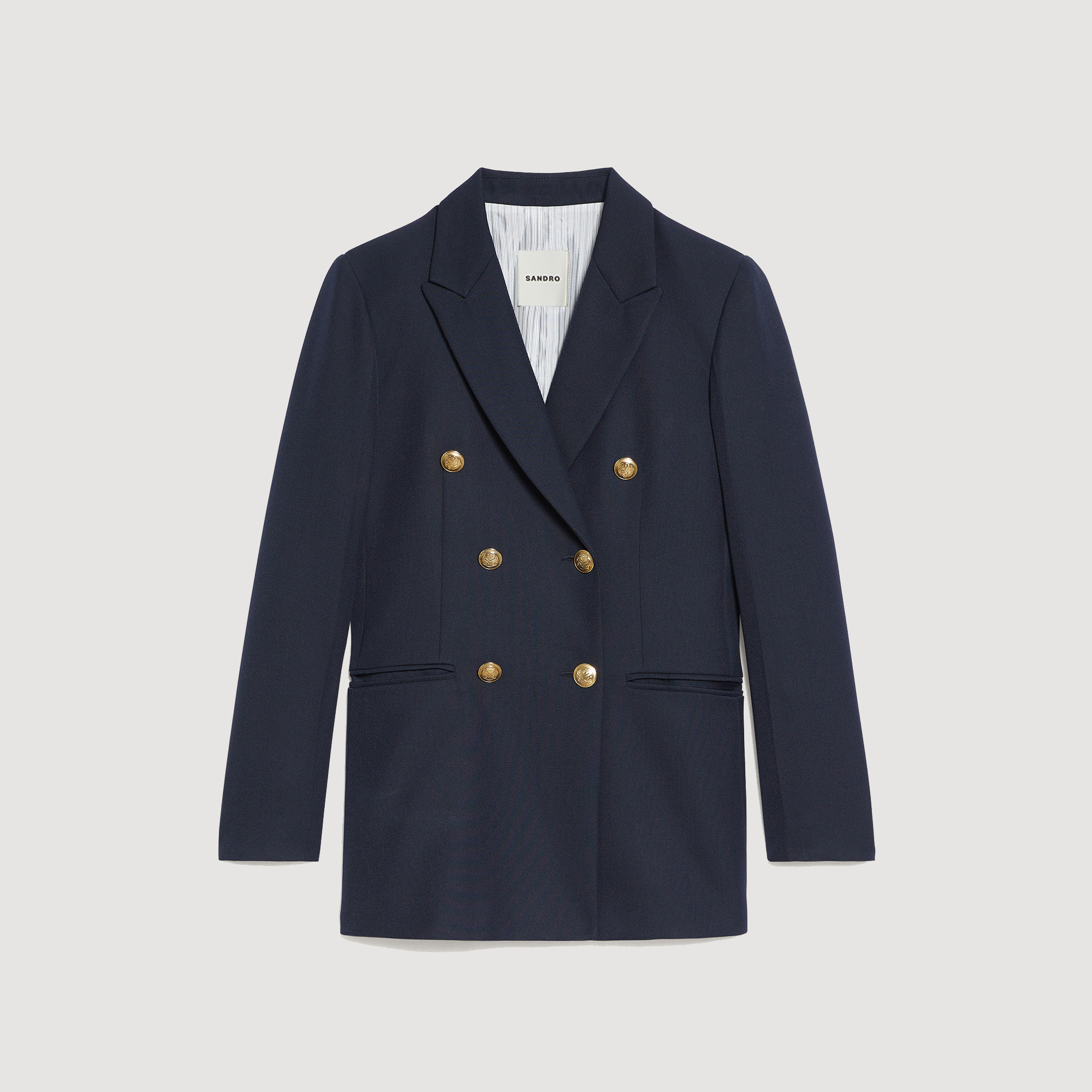 Veste de tailleur double boutonnage