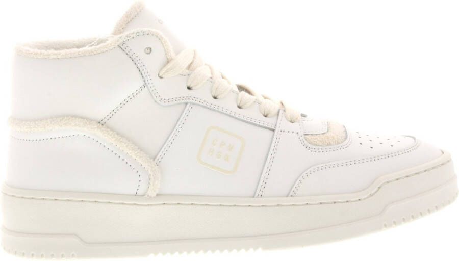 COPENHAGEN STUDIOS Hoge Sneakers Dames Cph196 Maat: 36 Materiaal: Leer Kleur: Wit