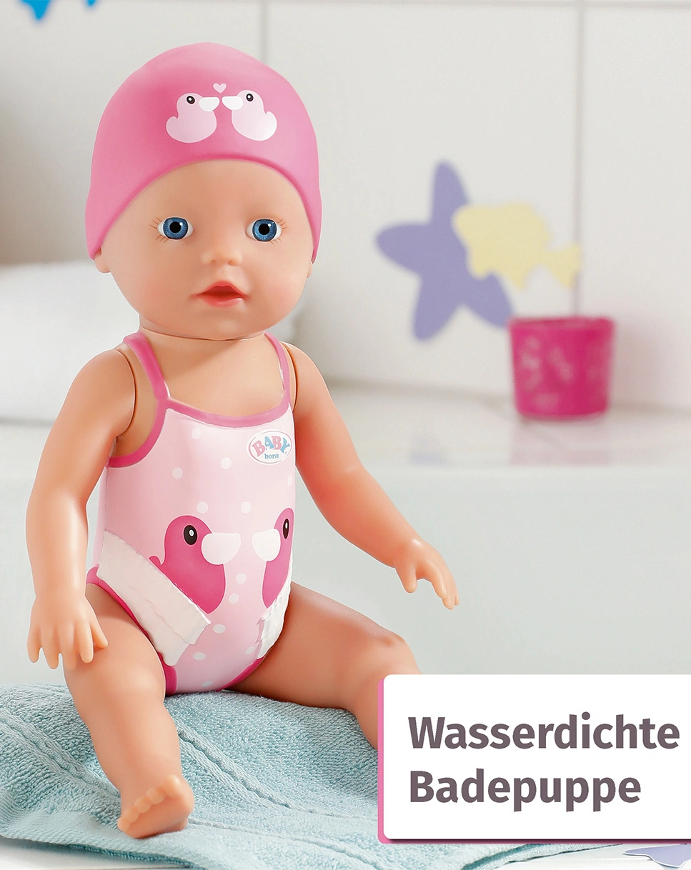 BABY born® Puppe MY FIRST SWIM GIRL (30cm)