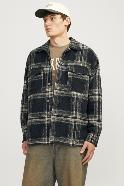 Jack & Jones zwarte heren overhemd