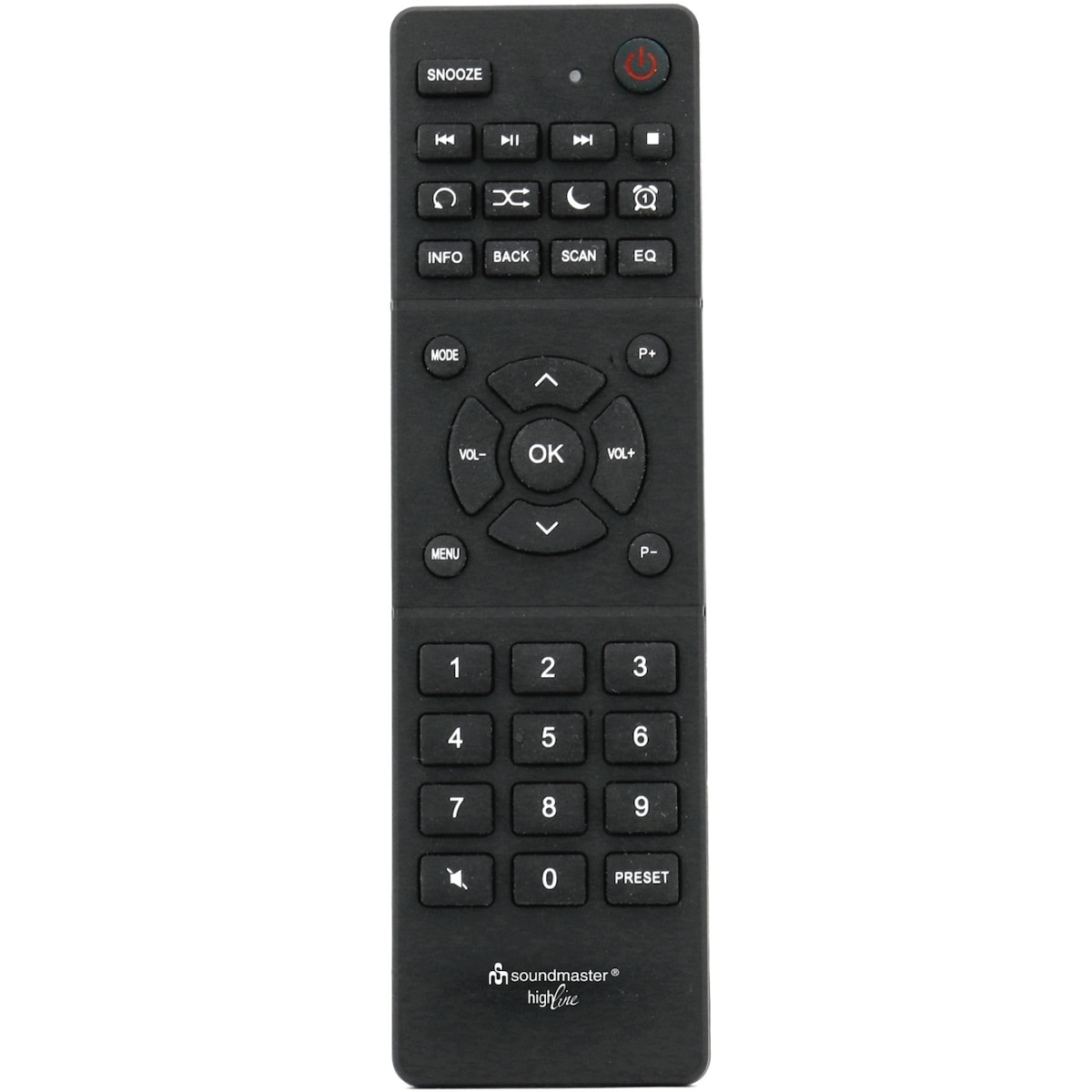 Soundmaster ICD4350SW Multi-ljudsystem med WLAN/LAN-Internet/DAB+/FM-radio, CD/MP3, USB, Bluetooth®, APP-styrd