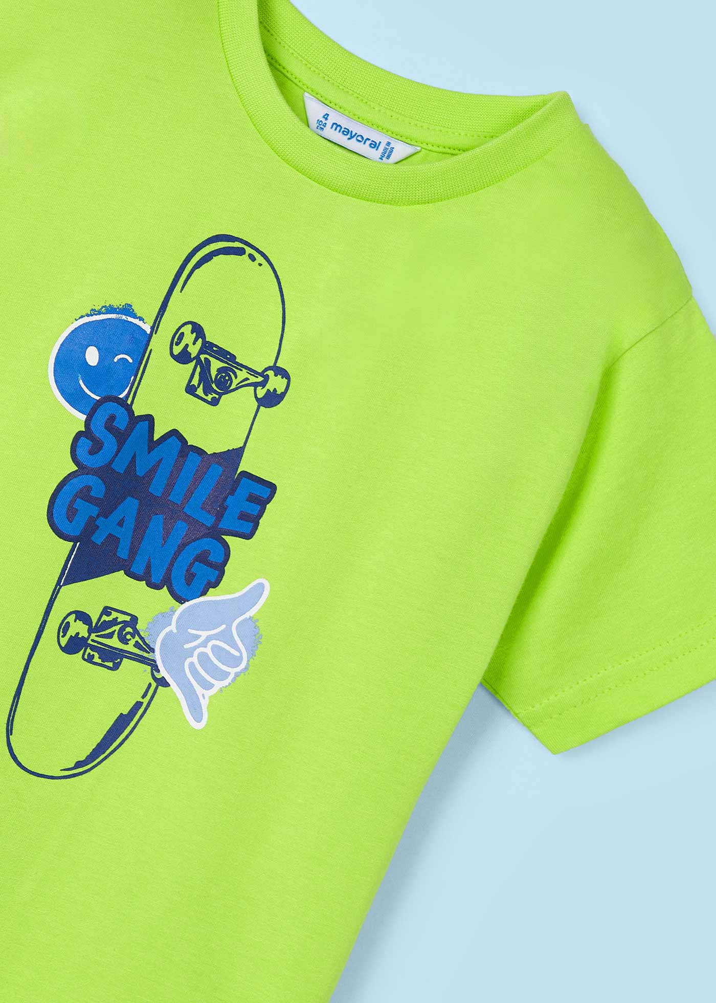 Conjunto de 2 peças Better Cotton com estampa de kiwi para meninos