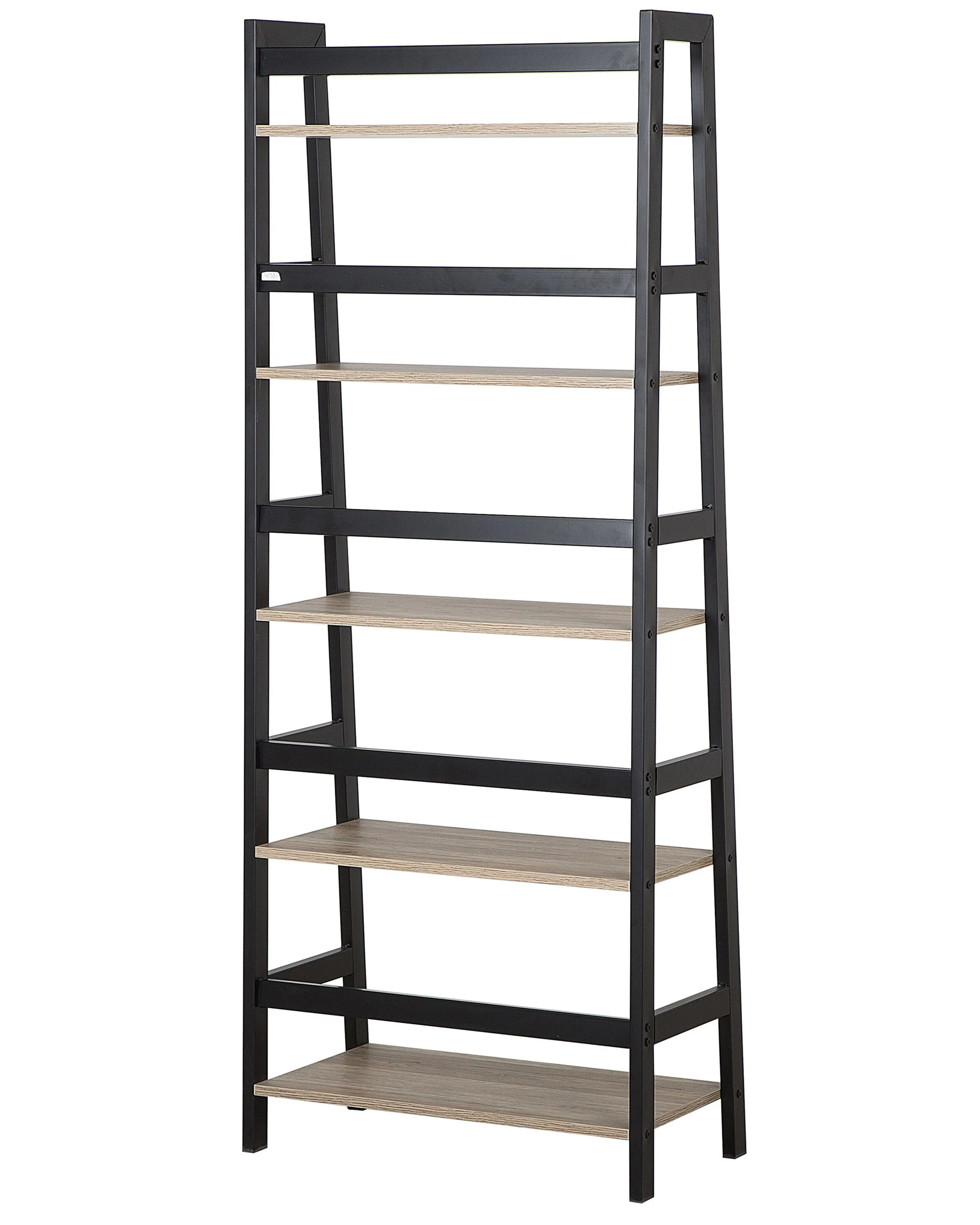 Opbergkast met 5 planken CROYDON 163 cm Zwart