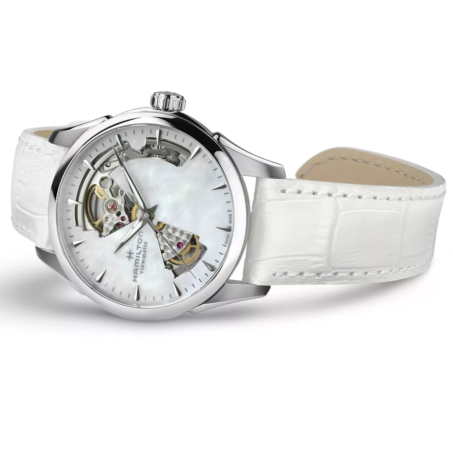 Hamilton Jazzmaster Open Heart Lady Auto H32215890