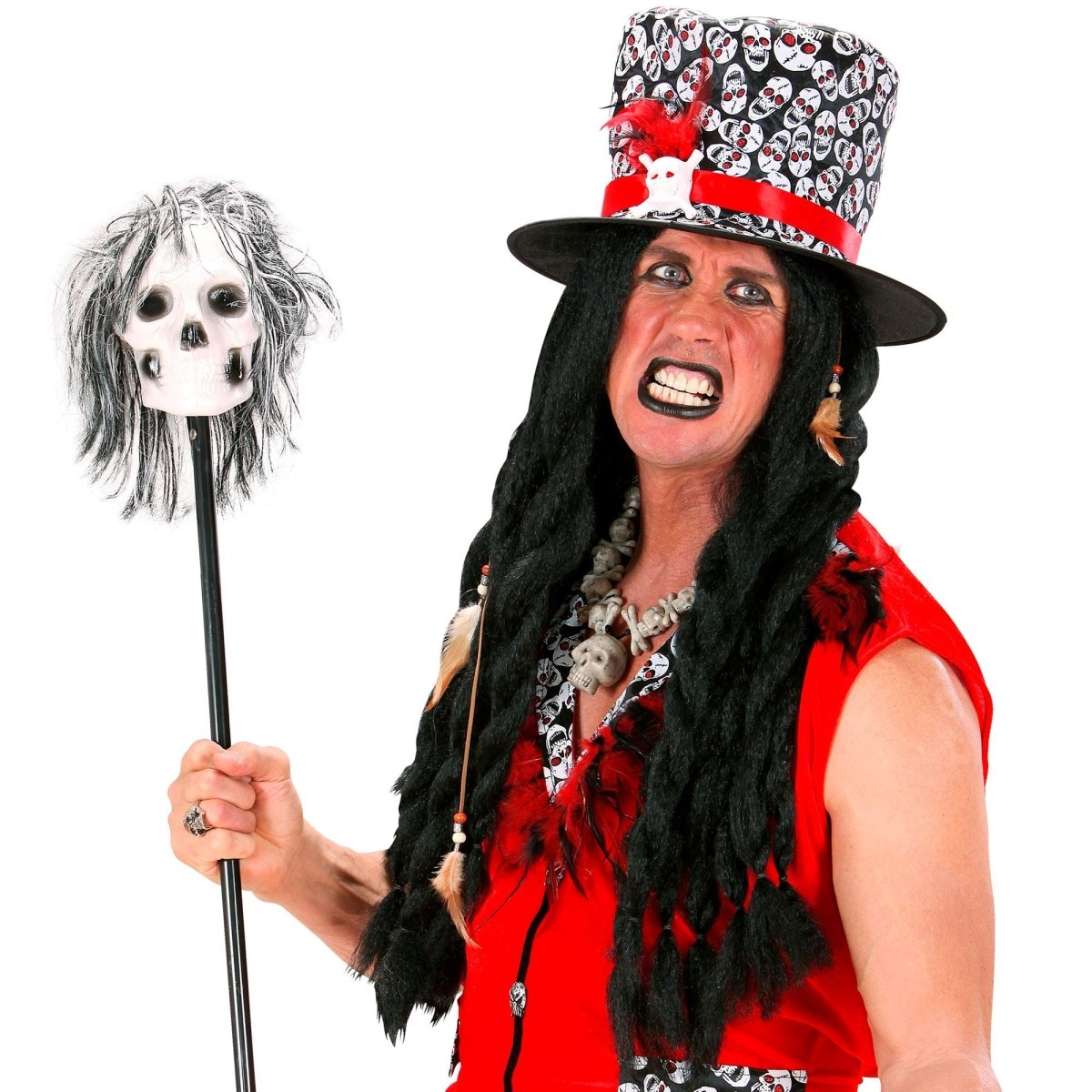 Halloween Pruik Voodoo