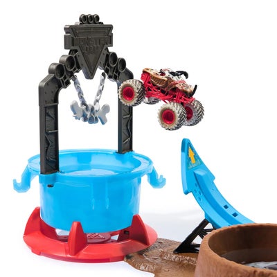 Monster Jam 1:64 Mud Blasters Dunk Tank Lekesett