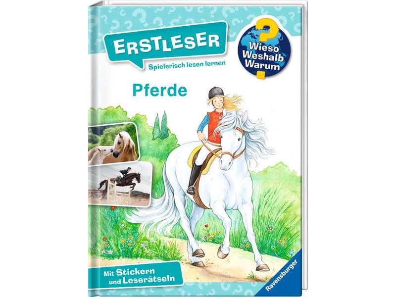 Ravensburger Kinder-Sachbuch WWW Erstleser: Pferde Band 6 Lesetraining, Sachwissen und Spielspass!