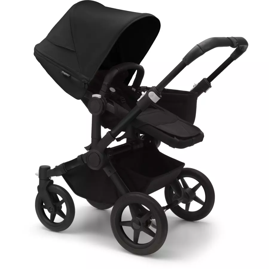 bugaboo Kombikinderwagen Donkey 5 Mono Complete BlackMidnight Black