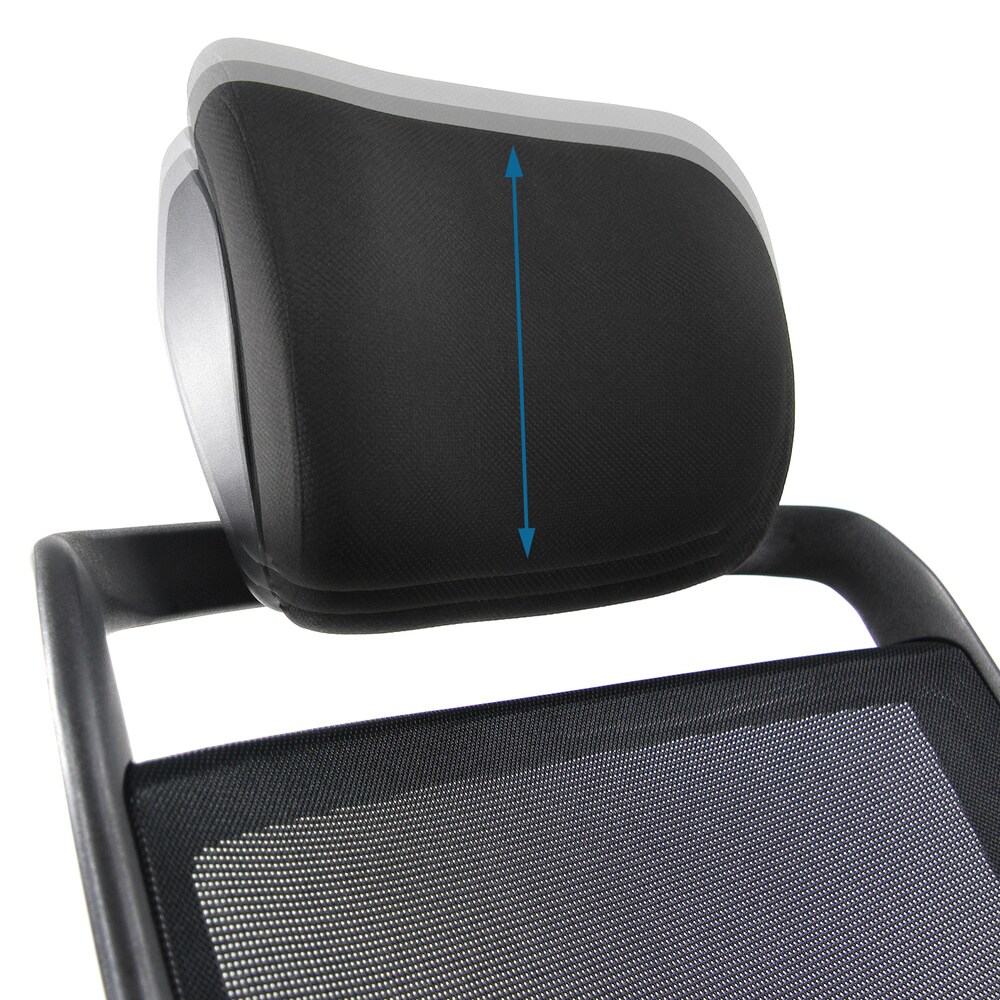 Profi Bürostuhl IKAST I Stoff/Netzstoff mit Armlehnen hjh OFFICE