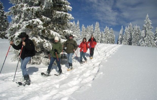 Schneeschuhwandern am Feldberg im Schwarzwald als Geschenk