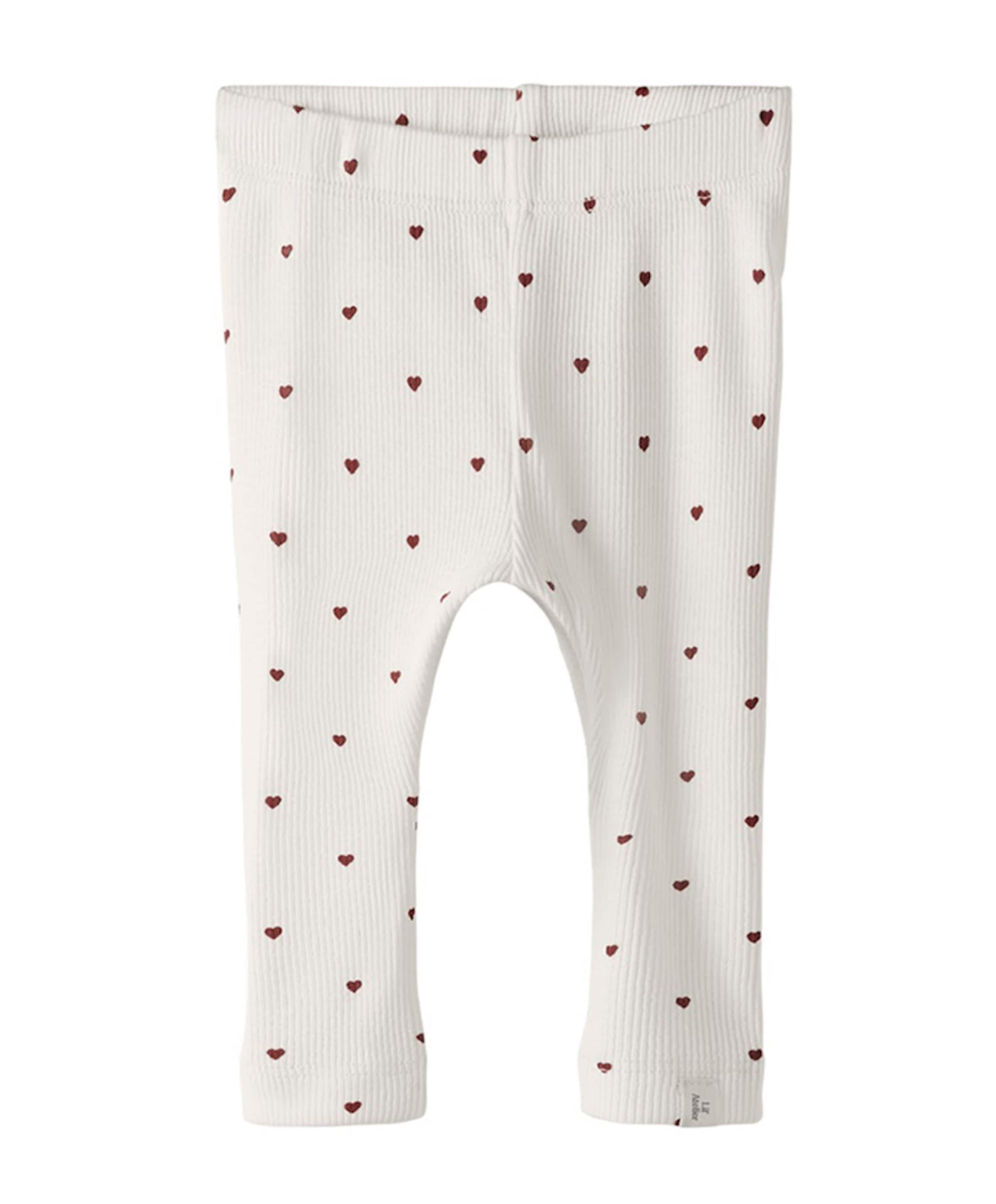Lil' Atelier NBFGAGO SLIM LEGGING LIL meisjes broek ecru
