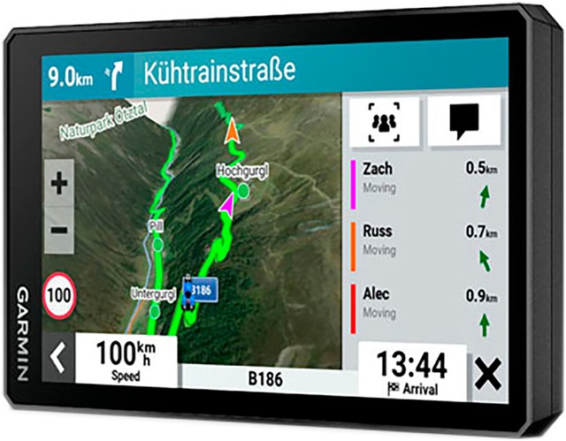 Garmin Motorrad-Navigationsgerät »zumo XT2« ( Karten-Updates)