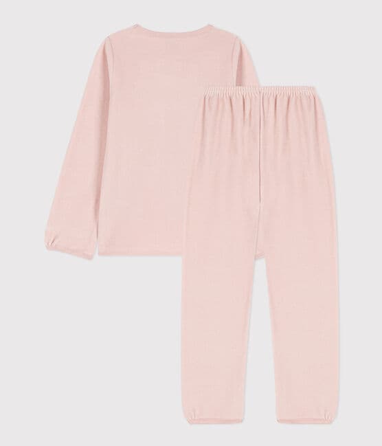 Pyjama petite fille en velours