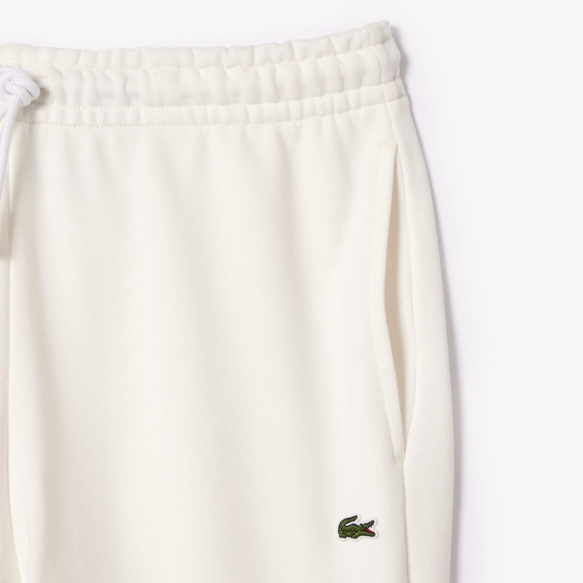 Pantalon de survêtement Jogger femme Lacoste en molleton Pantalons de survêtement - Blanc - Lacoste - Femme