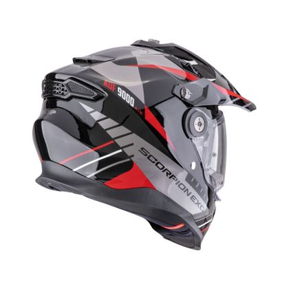Casque Scorpion Exo ADF-9000 AIR - FEAT - Noir / Gris