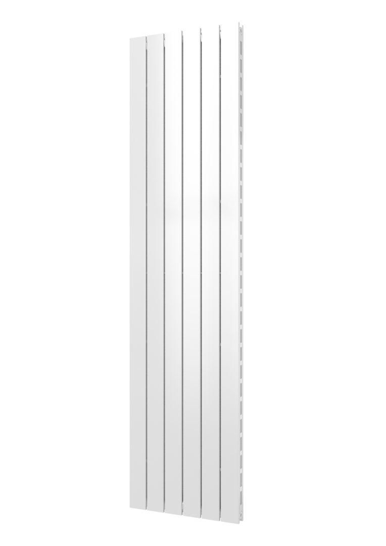 Plieger Cavallino Retto designradiator verticaal dubbel middenaansluiting 1800x450mm 1162W wit