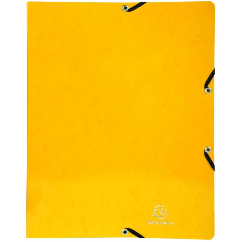Classeur à élastiques 4 anneaux 15mm Iderama - A4 - Couleurs assorties