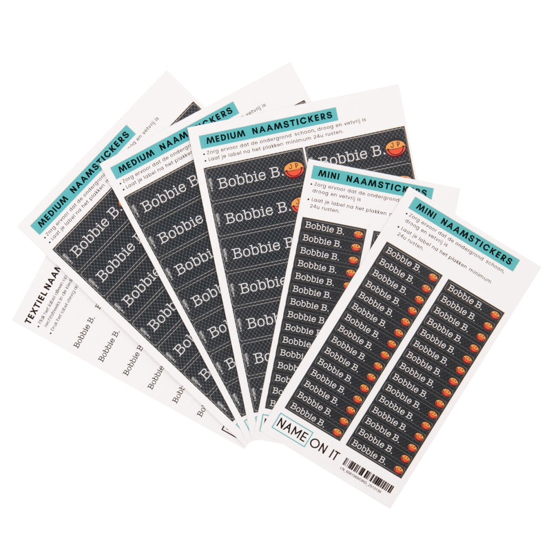 Gepersonaliseerde Labels - MVP
