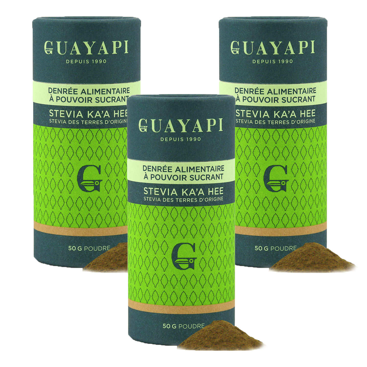 Stevia en poudre verte - 